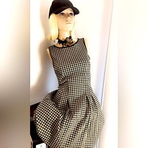 M.S.S.P. Dress - black and white checkered dress -  New with tag - retails $300